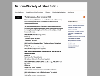 nationalsocietyoffilmcritics.com screenshot