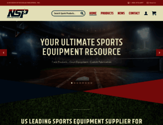 nationalsportsproducts.com screenshot