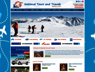 nationaltours.org screenshot