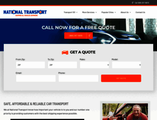 nationaltransportllc.com screenshot