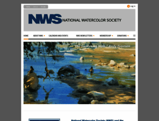 nationalwatercolorsociety.wildapricot.org screenshot