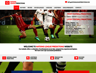 nationsleaguepredictions.com screenshot