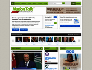 nationtalk.ca screenshot