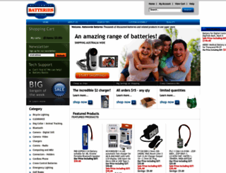 nationwidebatteries.com.au screenshot
