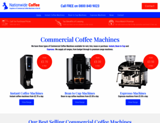 nationwidecoffee.co.uk screenshot