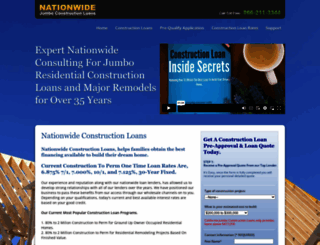 nationwideconstructionloans.com screenshot