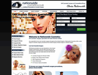 nationwidecosmetics.co.uk screenshot