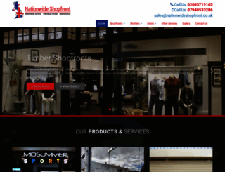 nationwideshopfront.co.uk screenshot