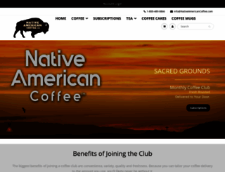 native-american-coffee-com.myshopify.com screenshot