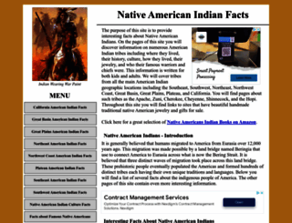 native-american-indian-facts.com screenshot