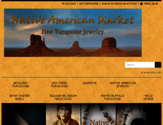 native-american-market.com screenshot