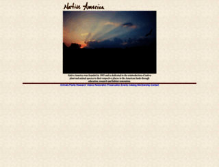 nativeamerica.com screenshot