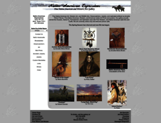 nativeamericanexpressions.net screenshot