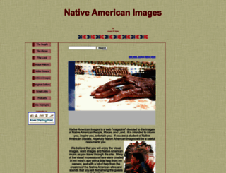 nativeamericanlinks.com screenshot