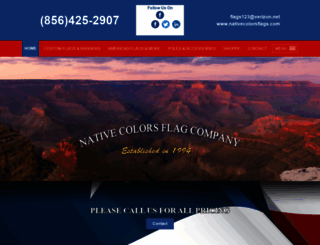 nativecolorsflags.com screenshot