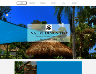 nativedesigntiki.com screenshot
