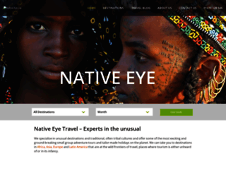nativeeyetravel.com screenshot