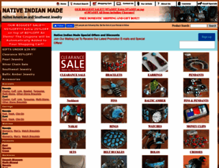 nativeindianmade.com screenshot