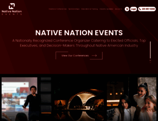 nativenationevents.org screenshot