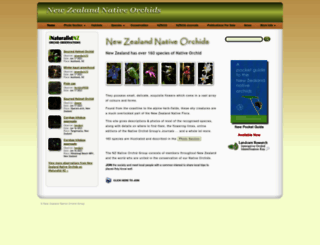 nativeorchids.co.nz screenshot