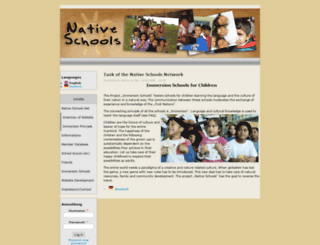 nativeschools.net screenshot