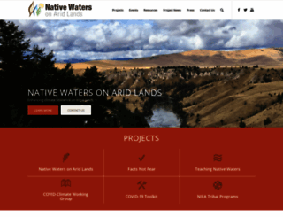 nativewaters-aridlands.com screenshot