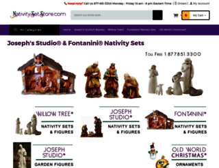 nativitysetstore.com screenshot