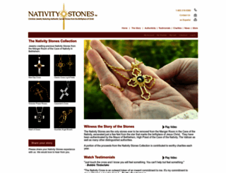 nativitystonescollection.com screenshot