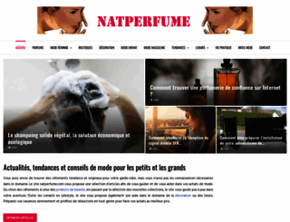 natperfume.com screenshot