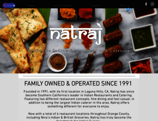 natrajusa.com screenshot