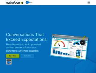 natterbox.com screenshot