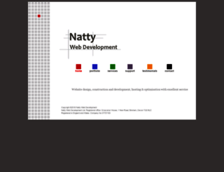 natty.co.uk screenshot