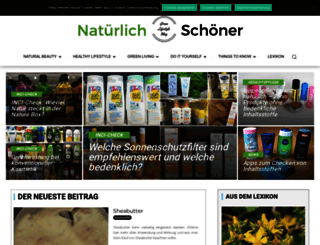 natuerlich-schoener.com screenshot