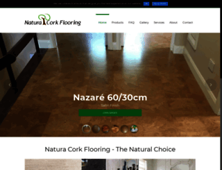 naturacorkflooring.ie screenshot