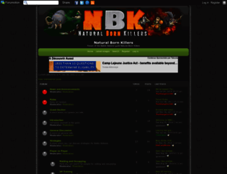 natural-born-killers.forumieren.com screenshot