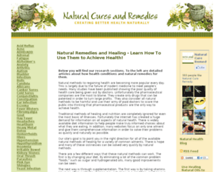 natural-cure-remedy.com screenshot