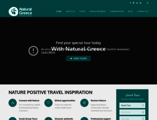 natural-greece.gr screenshot