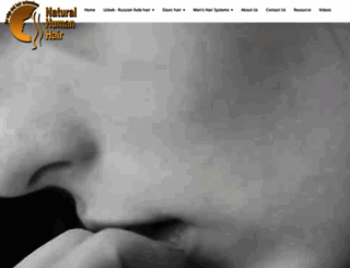 natural-human-hair.com screenshot