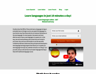natural-language-system.com screenshot