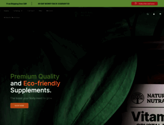 natural-nutraceuticals.myshopify.com screenshot