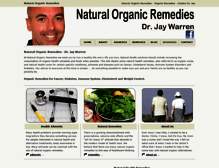 natural-organic-remedies.com screenshot