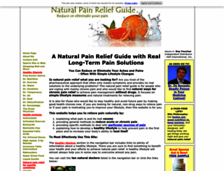 natural-pain-relief-guide.com screenshot