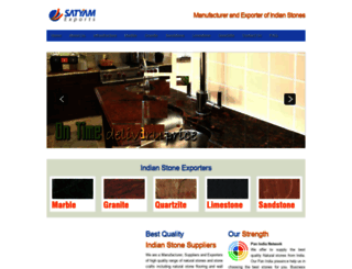 natural-stone-exporter.net screenshot
