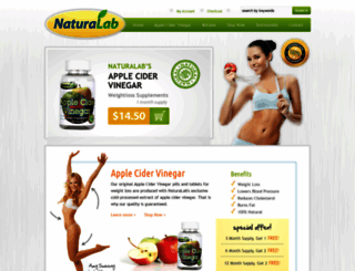 naturalab.com screenshot