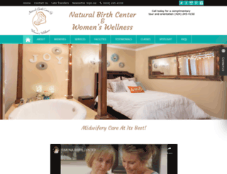 naturalbirthcenter.com screenshot