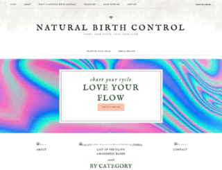 naturalbirthcontrol.com screenshot