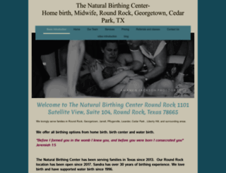 naturalbirthingcenter.net screenshot