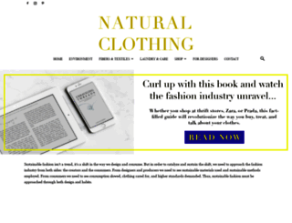 naturalclothing.com screenshot