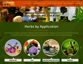 naturalcosmeticsupplies.com screenshot
