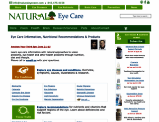 naturaleyecare.com screenshot